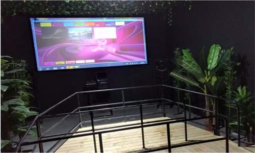 臺(tái)風(fēng)地震科普館實(shí)拍圖