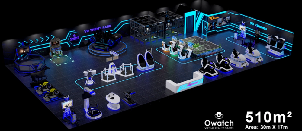 阿哩樂(lè)VR體驗(yàn)館,將虛擬現(xiàn)實(shí)與動(dòng)感座艙結(jié)合