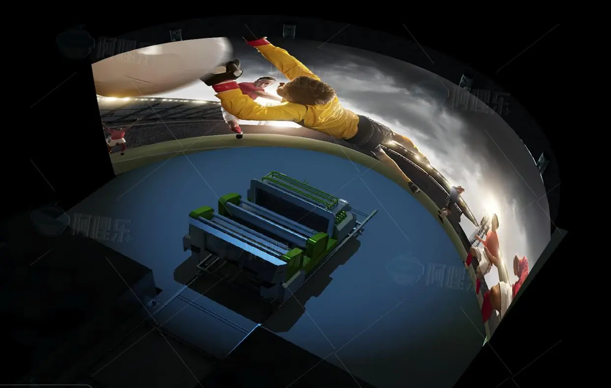 阿哩樂軌道影院:景區商超新寵優勢一覽無余